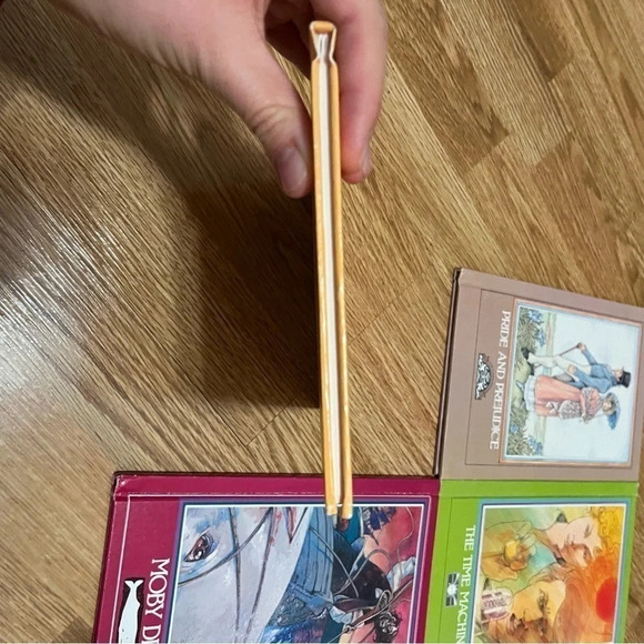 Lot 4 Raintree Classics 1982 Time Machine Pride & Prejudice Moby Dick Wuthering - Picture 2 of 10